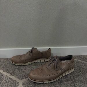 Elegant Tan Derby Shoes for Men